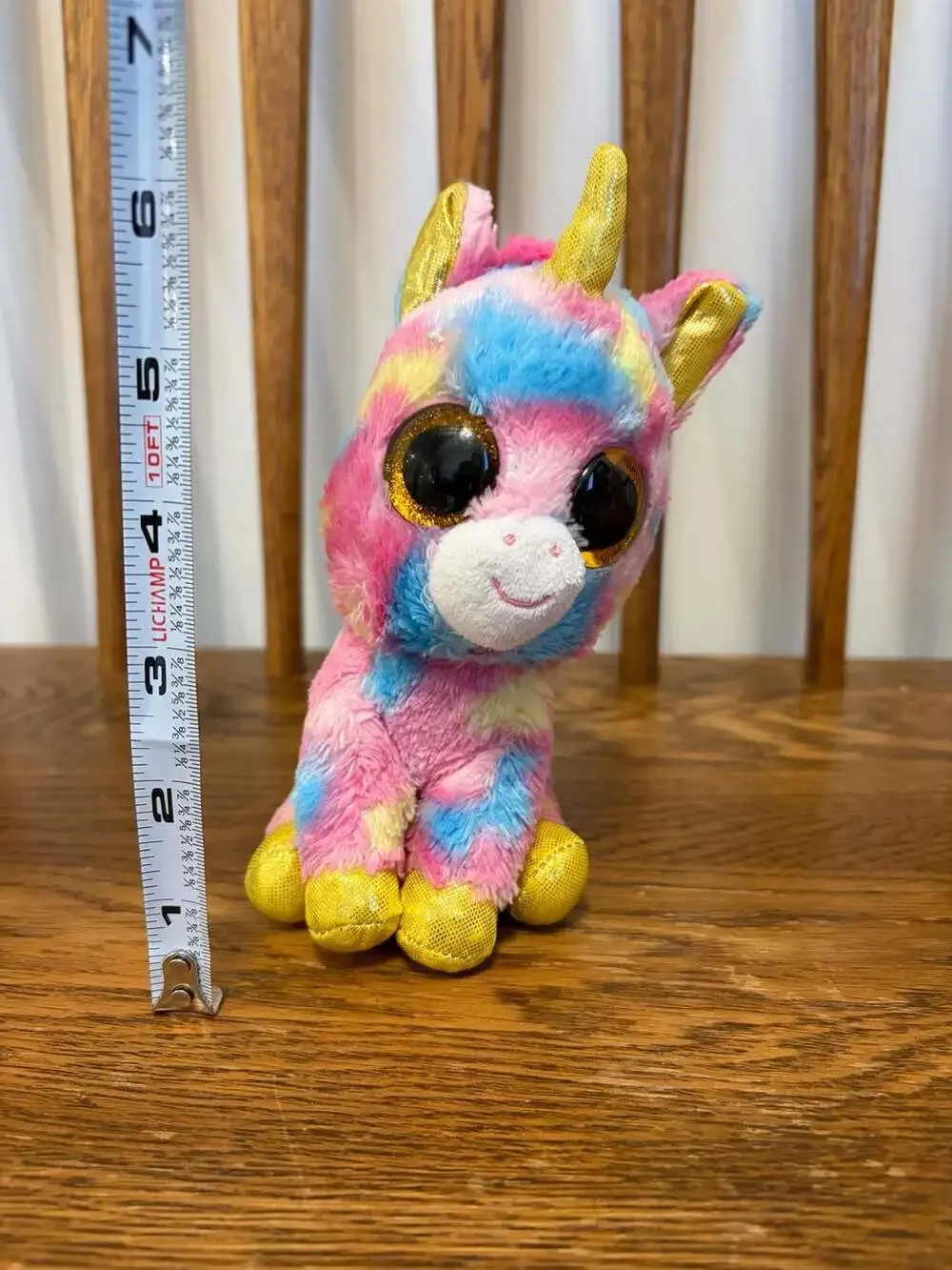 Ty Beanie Boos Fantasia the Unicorn Plush Stuffed Animal 6 inch
